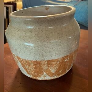 Haas handmade pottery jar